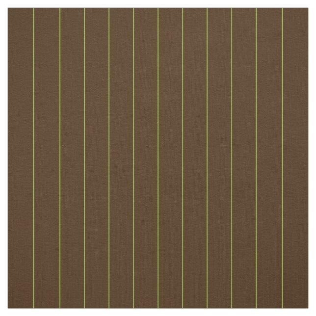 Schokolade mit Limonem Pinstripes-Stoff Stoff (Muster)