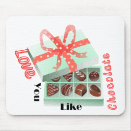 Schokolade Mousepad
