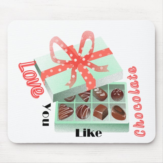 Schokolade Mousepad (Vorne)