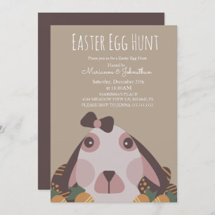 Schokolade Ostereier Bunny Egg Hunt Einladung