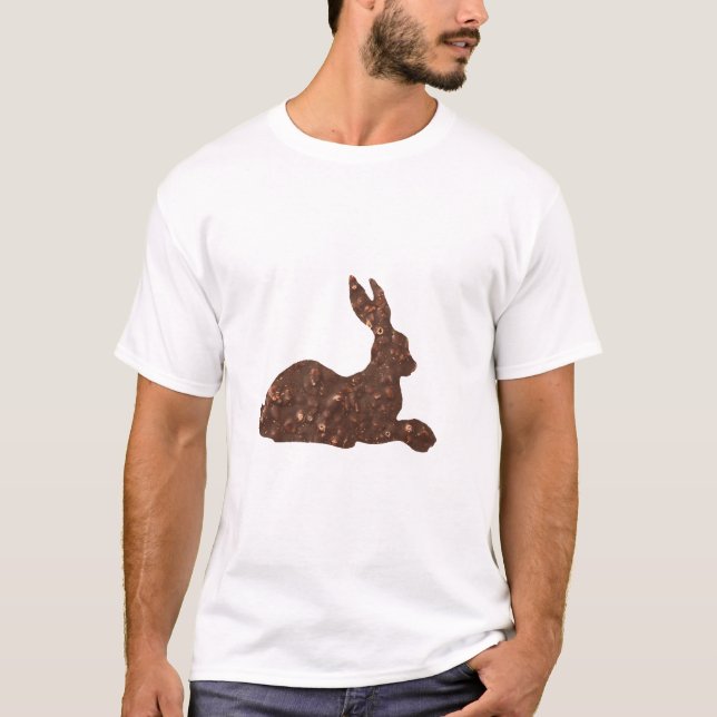 Schokolade, Osterkaninchen-T - Shirt (Vorderseite)
