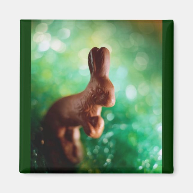 Schokolade Ostersonne Magnet (Vorne)