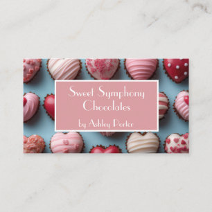 Schokolade Patisserie Visitenkarte