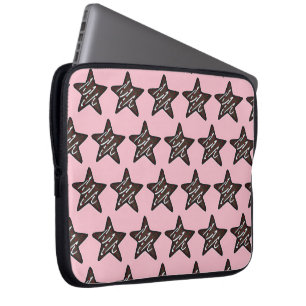 Schokolade Peppermint Star Weihnachtskochtopf Laptopschutzhülle