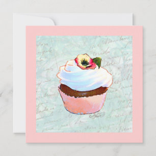 Schokolade Pink Cupcake