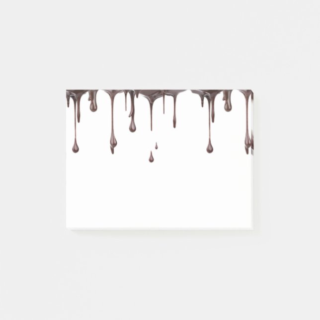 Schokolade Post-it Klebezettel (Vorderseite)