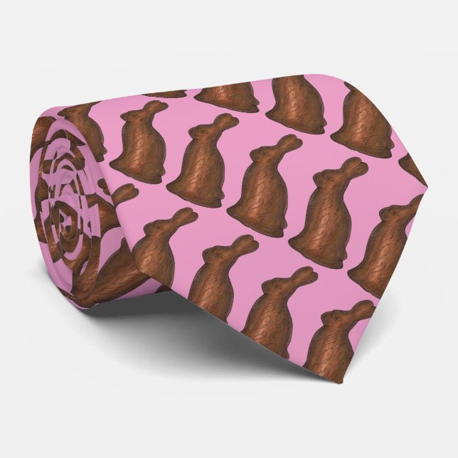 Schokolade Rabbit Osterkörbe Bonbonbonbonbon Krawa Krawatte (Gerollt)