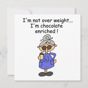 Schokolade reicherte Spaß an