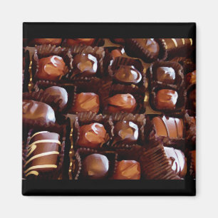 Schokolade, Schokoladencreme Magnet