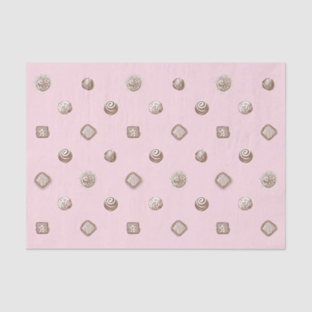 Schokolade Seidenpapier (Vorderseite)