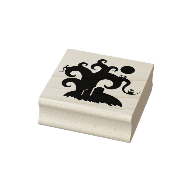 Schokolade Silhouette Briefmarke Gummistempel (Stempel)