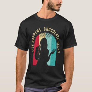 Schokolade Sprichwort für eine Schokolade T-Shirt
