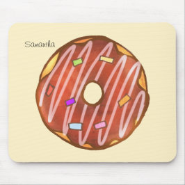 Schokolade Sprinkle Donut Mousepad