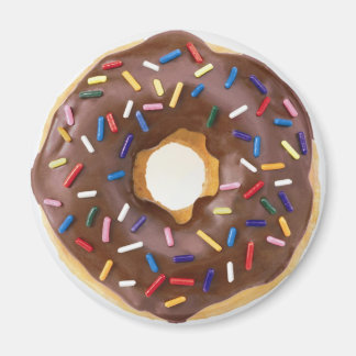 Schokolade Sprinkles Doughnut Magnet