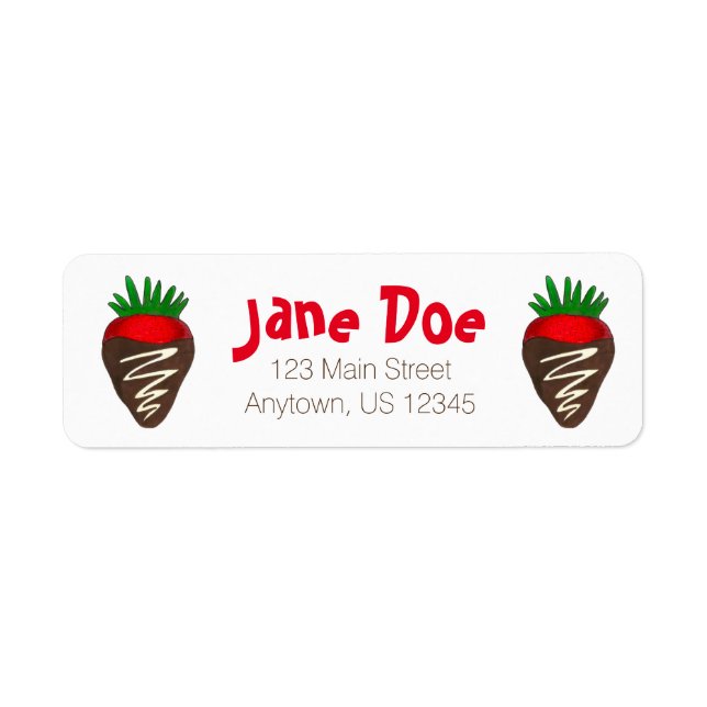 Schokolade Strawberry Valentine's Day Candy (Vorne)