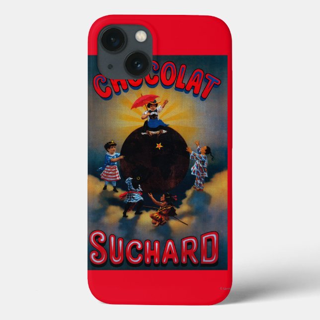 Schokolade Suchard Vintage PosterEurope Case-Mate iPhone Hülle (Rückseite)
