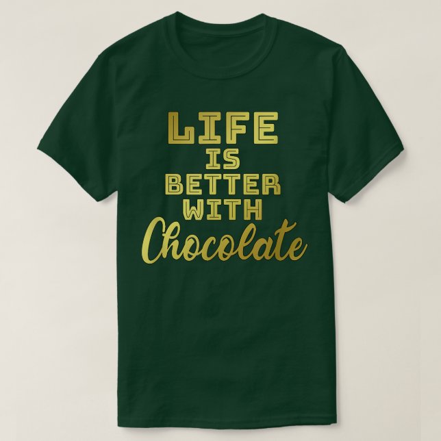 Schokolade Süßcreme363 T-Shirt (Design vorne)