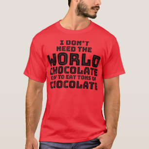 Schokolade Süßkartoffel 370 T-Shirt