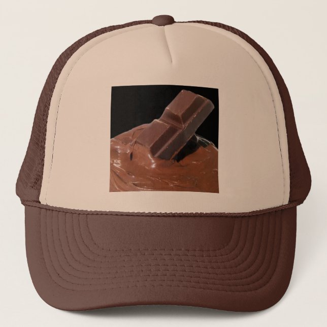 Schokolade Truckerkappe (Vorderseite)