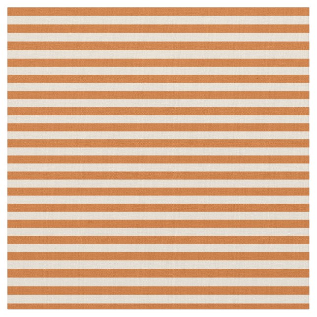 Schokolade und Bisque Streifen/Linienmuster Stoff (Nahaufnahme)