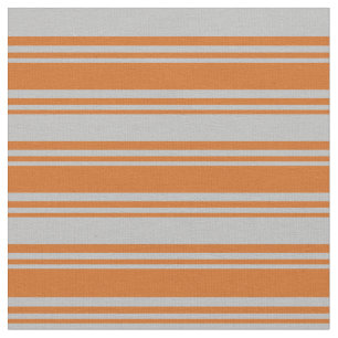 Schokolade und graues, Streifen-/Linienmuster Stoff