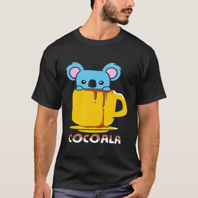 Schokolade und Kaffee Coala Koala T-Shirt (Vorderseite)