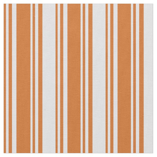 Schokolade und Lavendelfarben Streifen Stoff (Nahaufnahme)
