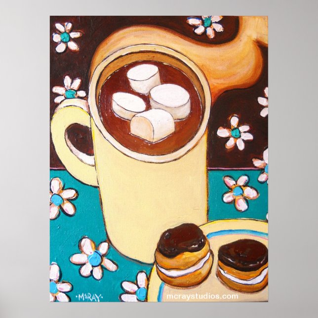 "Schokolade und Schokolade" Poster (Vorne)