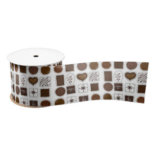 Schokolade Valentinstag Bonbons Satinband