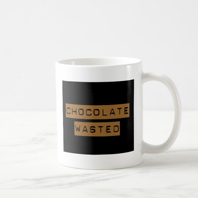 Schokolade vergeudet tasse (Rechts)