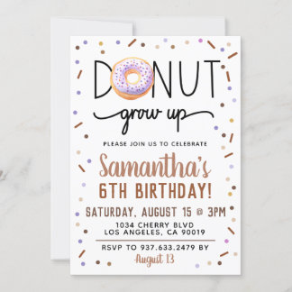 Schokolade wird zum Geburtstag eingeladen Einladung