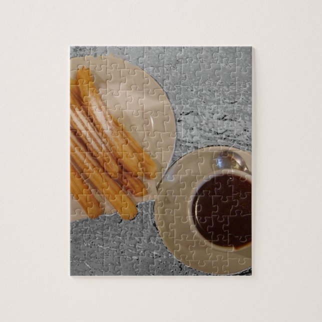 Schokolade y Churros Puzzle (Vertikal)