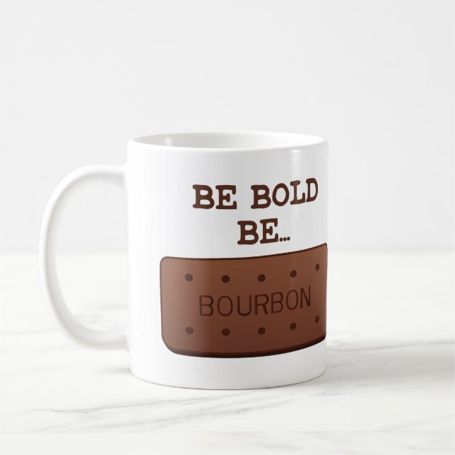 Schokoladen-Bourbon-Keks-Tasse Kaffeetasse (Links)