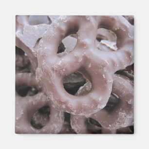 Schokoladen-Brezel-Magnet Magnet