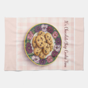 Schokoladen Chip Cookie Zeit Cottage Teetuch Geschirrtuch