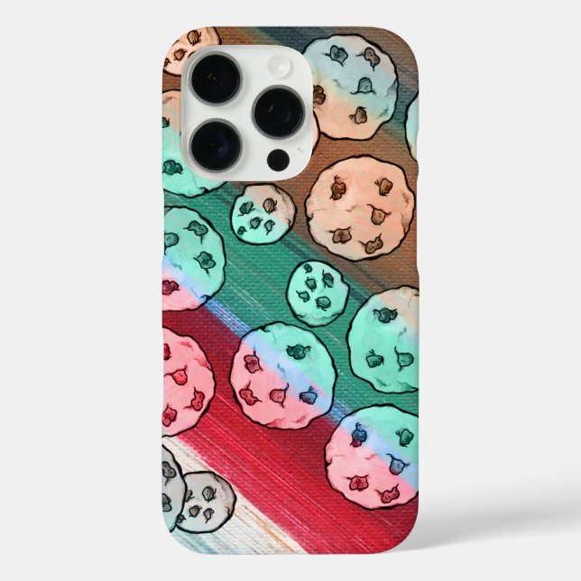 Schokoladen Chip Cookies Muster                    Case-Mate iPhone Hülle (Rückseite)