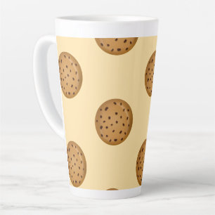 Schokoladen-Chip-Keks  Milchtasse