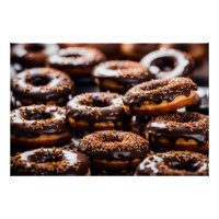 Schokoladen-Donuts
