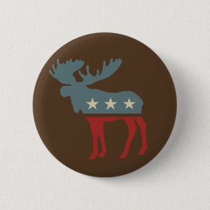Schokoladen-Elche Button