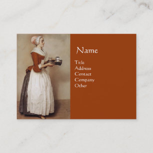 SCHOKOLADEN-FONDUE-ABENDESSEN-PARTY VISITENKARTE