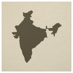 Schokoladen-Gewürz-Stimmungen Indien Stoff