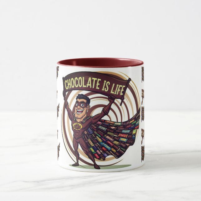 Schokoladen-Glück-Tasse Tasse (Zentrum)