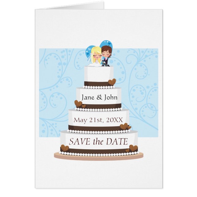 Schokoladen-Hochzeitstorte (Vorne)