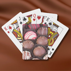 Schokoladen-Kandis-Trüffel Spielkarten