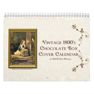 Schokoladen-Kasten-Abdeckungs-Kalender 2009 KRW Kalender