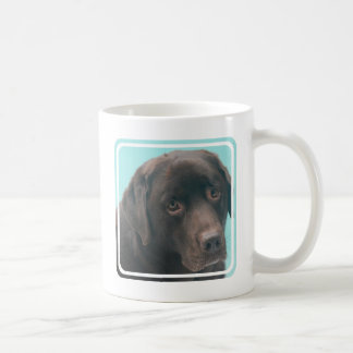 Schokoladen-Labrador-Hundekaffee-Tasse Kaffeetasse