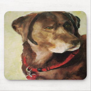 Schokoladen-Labrador Mousepad