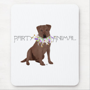 Schokoladen-Labrador Retriever-Party Mousepad