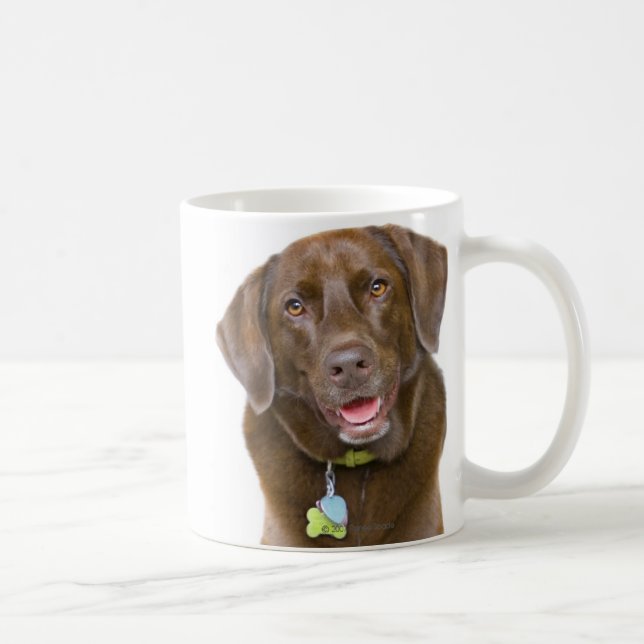 Schokoladen-Labrador Tasse (Rechts)