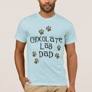 Schokoladen-Labrador-Vater T-Shirt